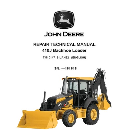 John deere 410j - 410j, backhoe
