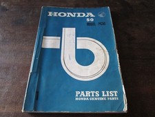 Honda PC 50 PC50 1967 Parts List Parts Catalog Parts Catalog
