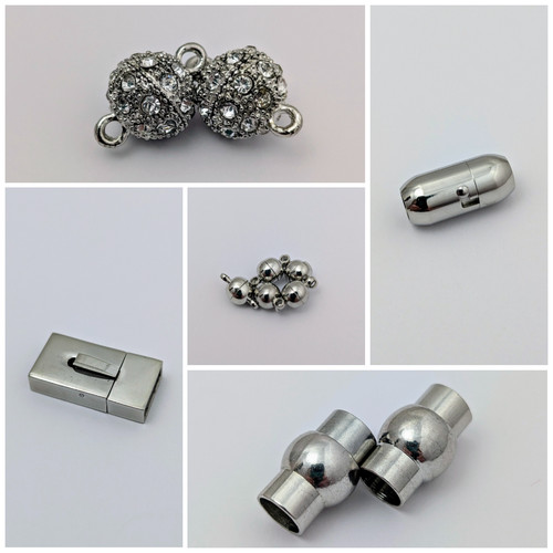 Magnetic clasps for jewellery - clasps,