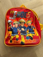 Fireman Sam back pack rucksack