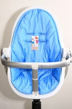 The brown cover for highchair