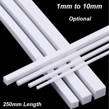 ABS Plastic Square Rod Solid