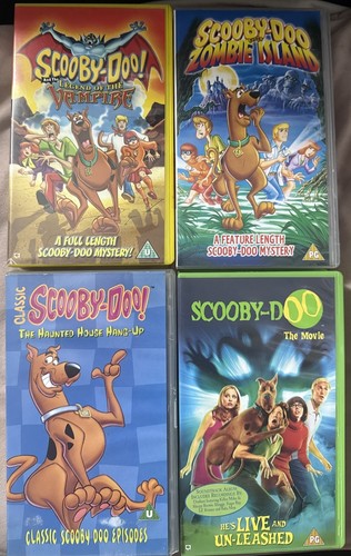 Scooby doo tapes vhs the - scooby,