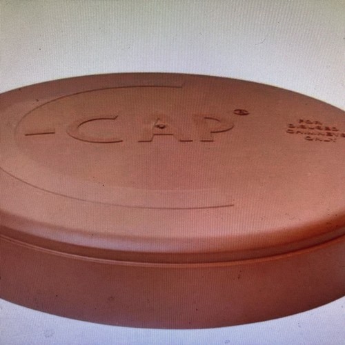 Cap disused terracotta - disused,