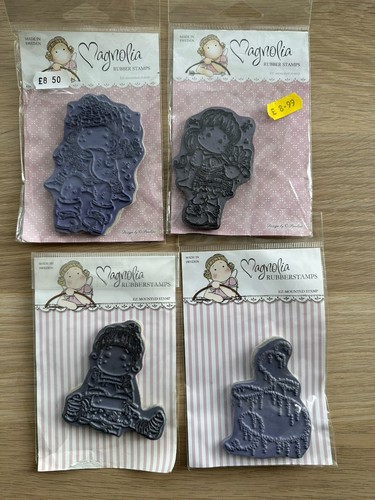 Magnolia tilda rubber stamps - magnolia,