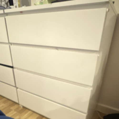 Ikea white drawer chest - 2,