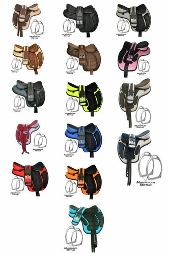 Synthetic saddle treeless - saddle, free