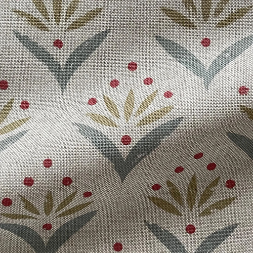 Duck egg botanical curtain - egg,
