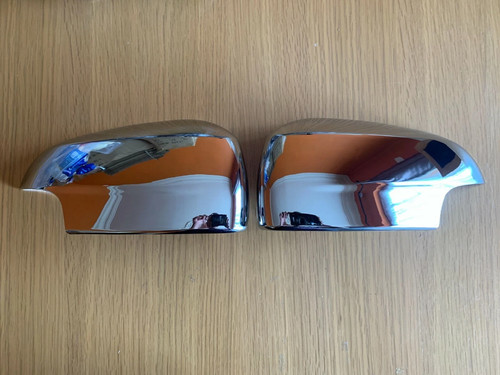 Chrome door wing mirror - chrome,