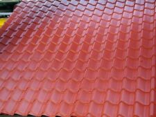 Terracotta Metal Tile Effect Roofing Sheets