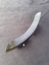 Vintage Banjo Armrest Engraved