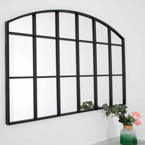 Large window style wall mirror - large,