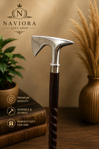 Handcrafted axe head - axe, walking