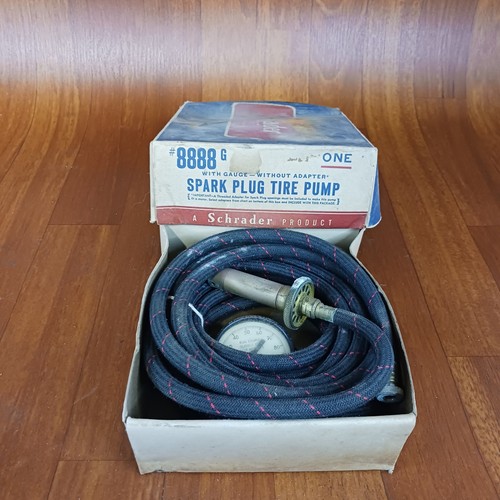 Vintage schrader tire pump - vintage,