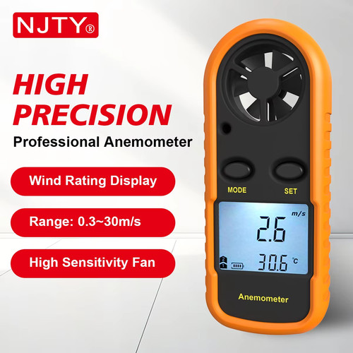 Digital anemometer air flow - anemometer,