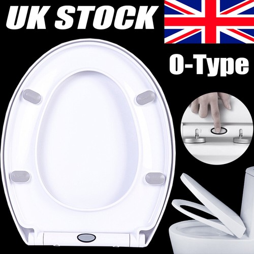 Soft close toilet - toilet, white