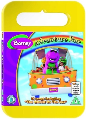 Barney adventure bus dvd - barney,