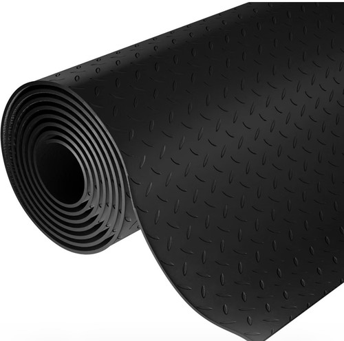Checker plate rubber - 1.5m,