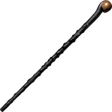 Cold Steel Irish Blackthorn Walking Stick Black Polypropylene Construction 37"