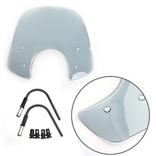 Windshield Windscreen fit for Vespa LX50 LX125 LX150 GT200 GTS300 Super Gray U8