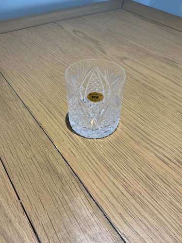 Tyrone crystal whiskey tumbler - whiskey,
