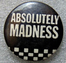 c1980's Madness Pin Badge