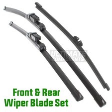 Front & Rear Windscreen Wiper
