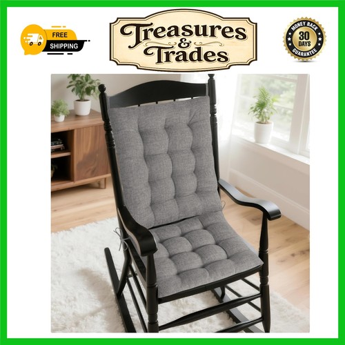 Plush tufted indoor rocking - tufted,