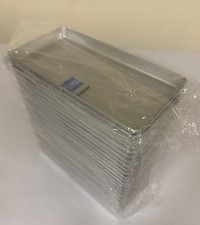 Set Of 25 American Express Silver Bill Check Holder Tip Trays for Restaurant Bar