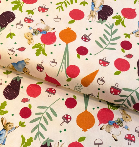 Peter rabbit print - rabbit, cotton