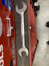 Vintage Britool 7/8 X 1” Whitworth Open End Spanner, Ex Military, Good Original.