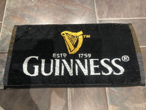 Guinness beer towel bar - guinness,