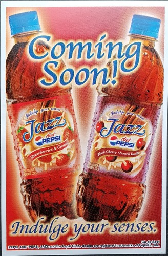 Diet pepsi jazz - jazz, glass