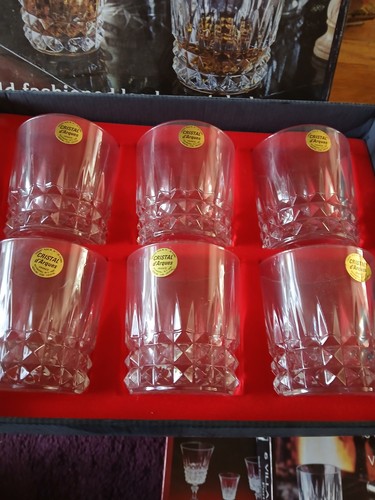 Cristal arque set 6 lead - set, of