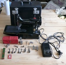 Singer 222K Portable Sewing Machine + Accessories