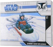 Sledge Sled Toboggan Snow Slay Star Wars X-Wing Fighter Inflatable 6+ Max 50kg