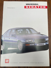 1990 Vauxhall Senator Brochure