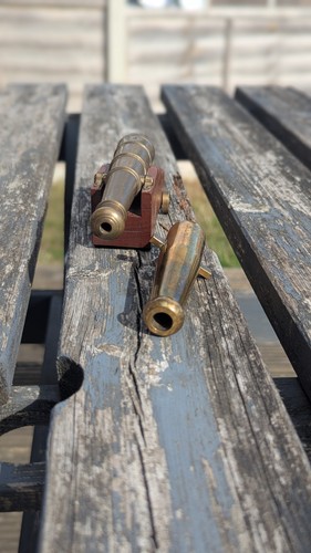 Antique solid brass - solid, vintage