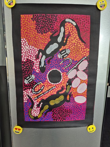 Aboriginal artwork terena - by,