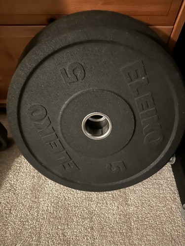 Eleiko 5kg bumper plates - eleiko,