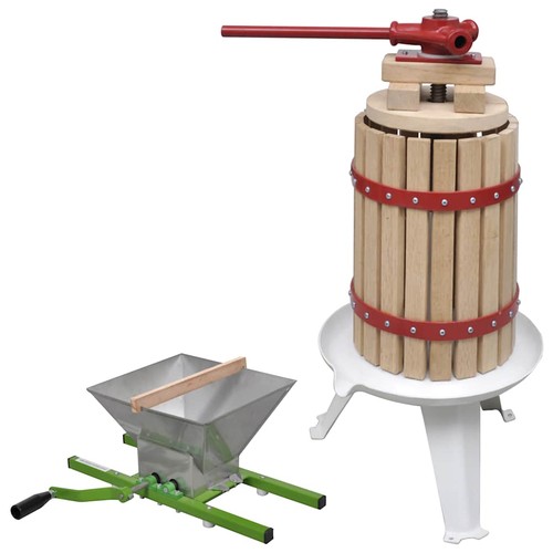 Piece fruit wine press and - fruit,