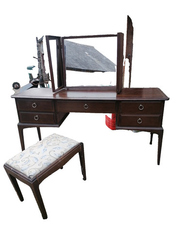 Solid mahogany stag dressing - solid,