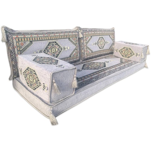 Arabic majlis sofa set grey - majlis,