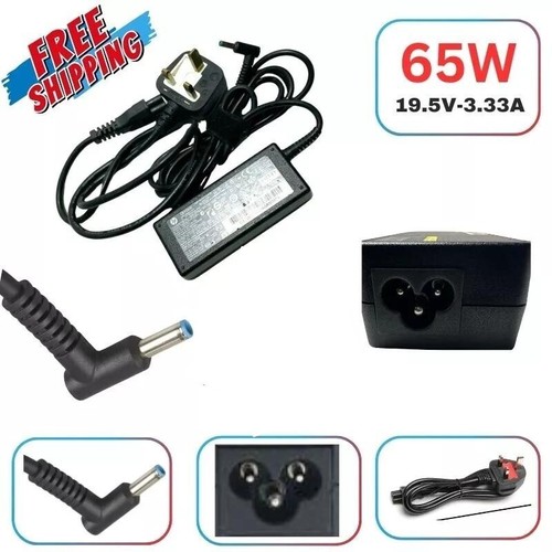 Genuine laptop charger blue - genuine, hp