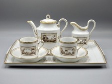 RICHARD GINORI  - FIESOLE Demitasse COFFEE SET - Pot, Cups, Saucers, Milk