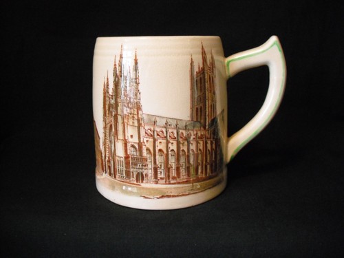 Vintage canterbury cathedral - vintage,