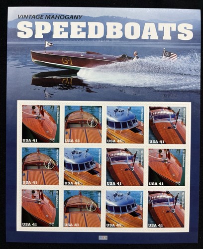 Vintage mahogany speedboats - vintage,