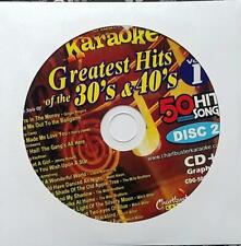 CHARTBUSTER KARAOKE CDG DISC