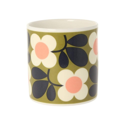Orla kiely floret green - green, mug