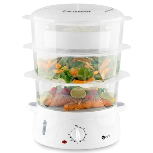 Electric food steamer 800w - 9l,
